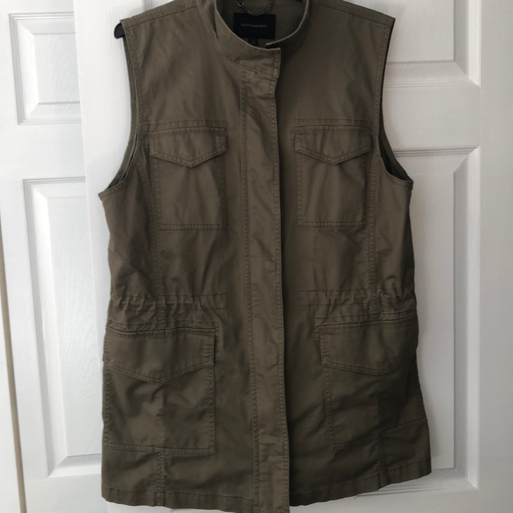Banana Republic Fatigue Vest Size XL
